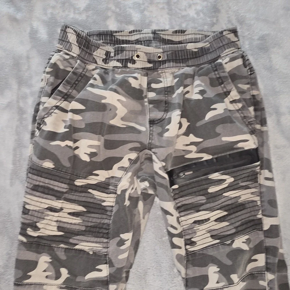 Ring of Fire Camo‎ Cargo Jogger Pants Size Large Urban Tactical 30W 28L